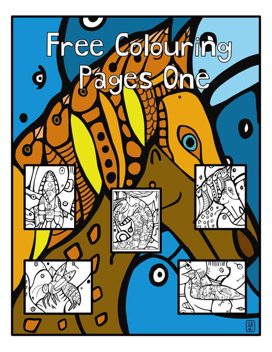 Free Colouring Pages one